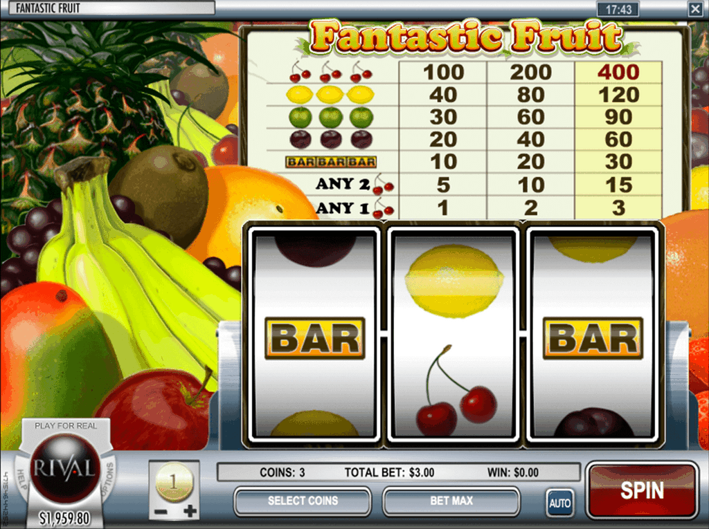 Prova e testimonianza di Fruits and Coins Port